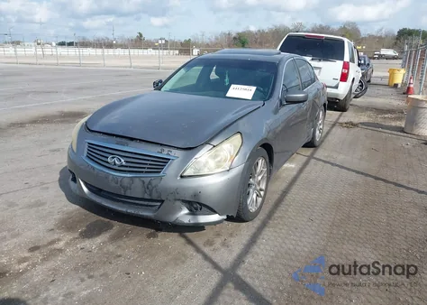 2012 Infiniti G37 Journey from USA, damaged, VIN JN1CV6AP0CM621929